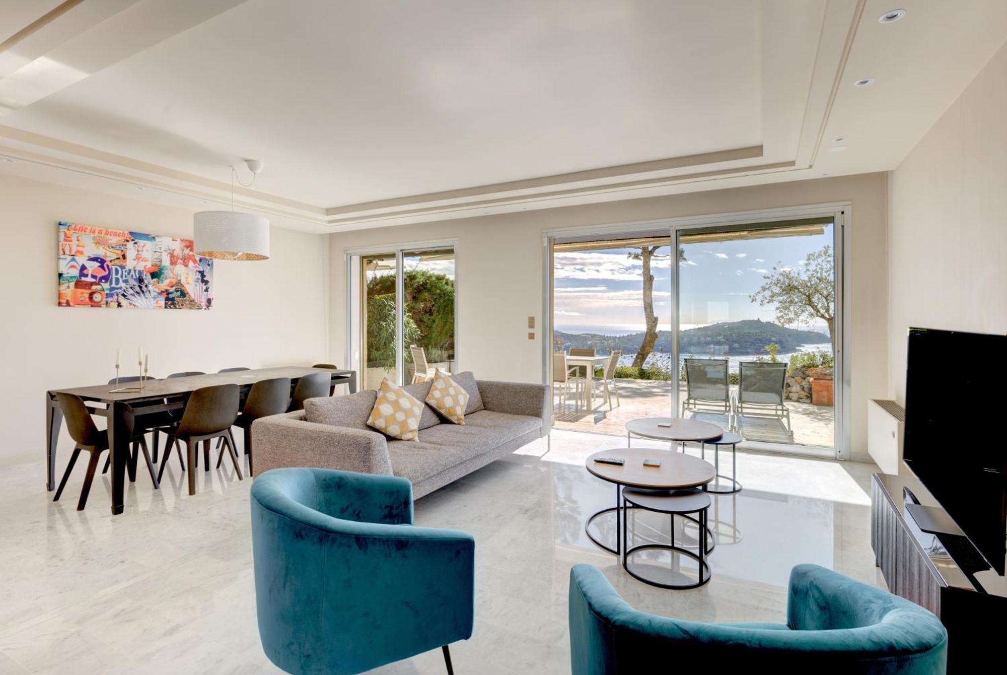 Giant Terrace On A Stunning View Villefranche-sur-Mer Exterior foto