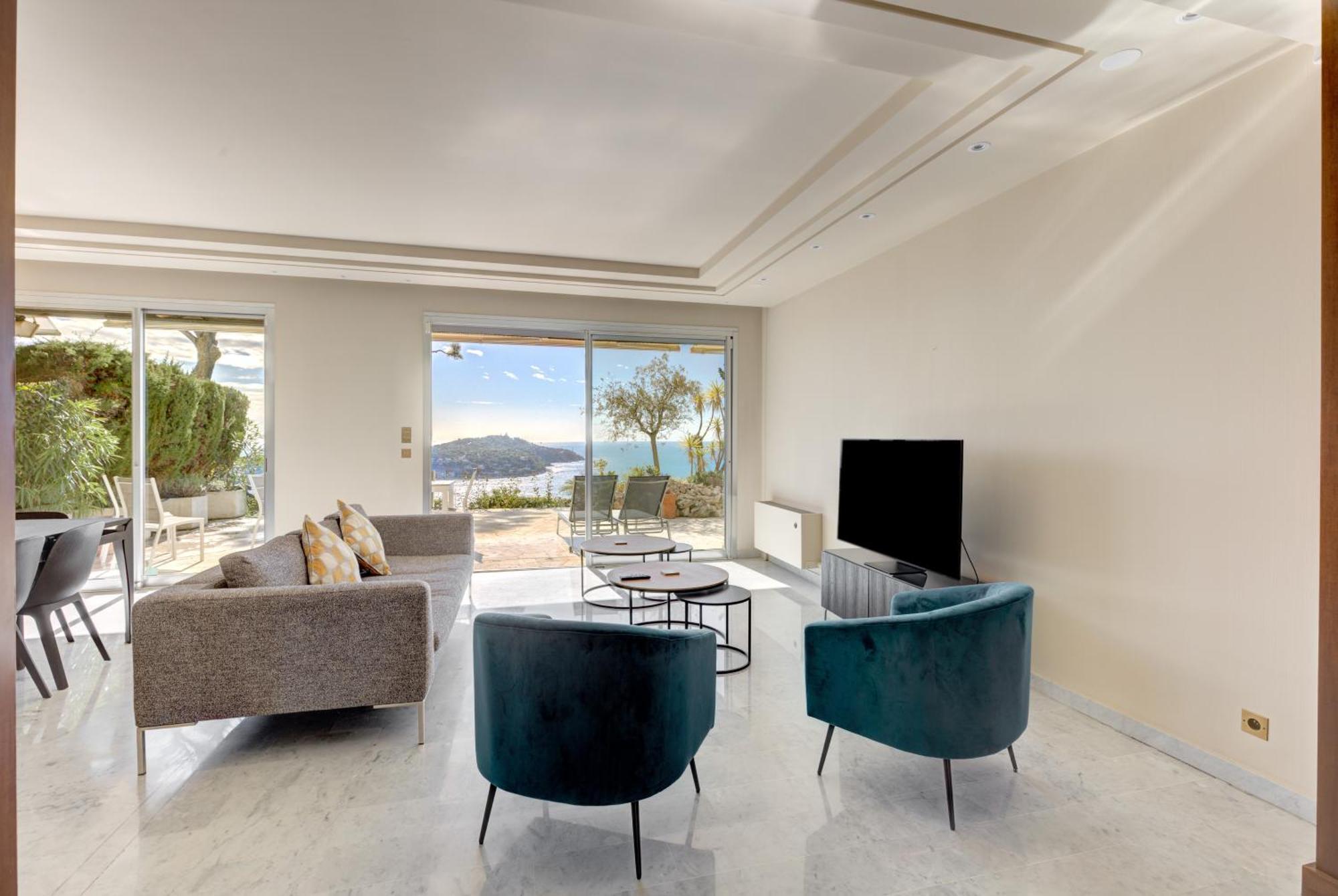 Giant Terrace On A Stunning View Villefranche-sur-Mer Exterior foto