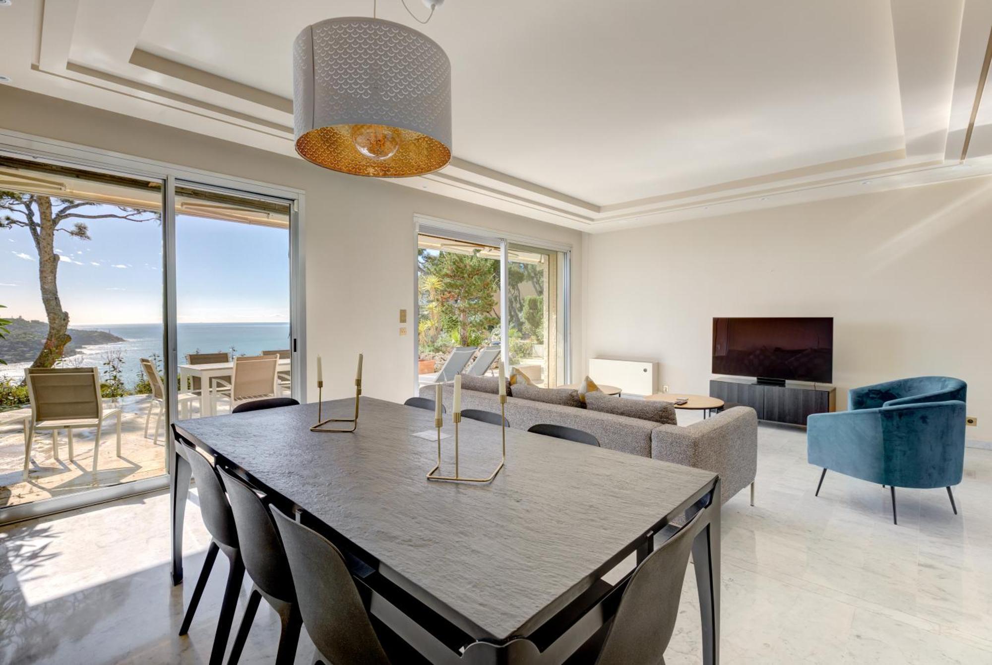 Giant Terrace On A Stunning View Villefranche-sur-Mer Exterior foto